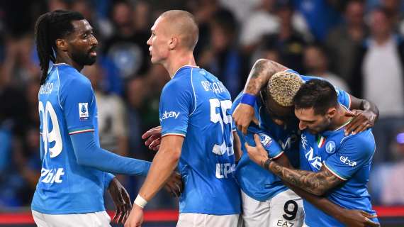 RILEGGI LIVE - Napoli-Udinese 4-1 (19' Zielinski, 39' Osimhen, 74' Kvara, 81' Samardzic, 82' Simeone): show azzurro al Maradona! 