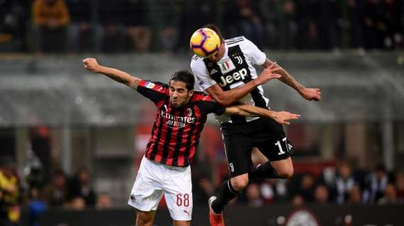 La Juve batte il Milan 2-0: polemiche per l'arbitraggio di Mazzoleni, bianconeri al record di punti