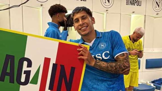 Olivera festeggia lo scudetto sui social: "Campeones"