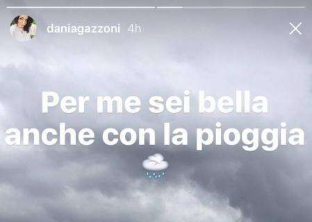 FOTO - La moglie di Giaccherini innamorata di Napoli: "Per me sei bella anche con la pioggia"