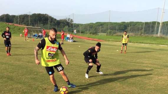 SSC Napoli, i convocati per l'Empoli: "Albiol ancora out, c'è Roberto Insigne"