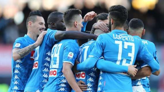 Al Napoli non serve Cristiano per avere il miglior attacco d'Italia: azzurri a quota 33 gol, come la Juve