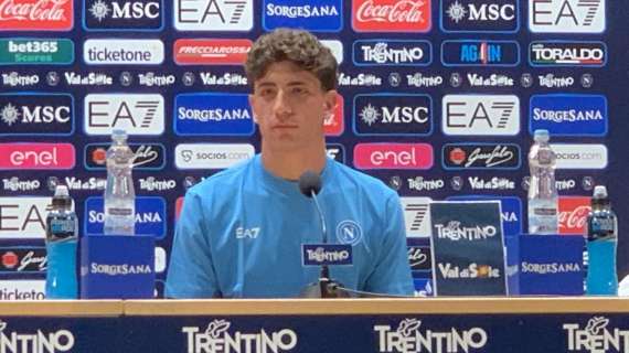 Marianucci in conferenza: "Il Napoli è un sogno, ma voglio ritagliarmi uno spazio. Mi rivedo in Rrahmani. Su Conte..."