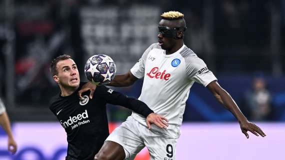 L’Eintracht non sa più vincere: crisi verticale dopo i due schiaffi presi dal Napoli