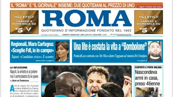 Il Roma: "Scudetto, a Parma primo match point"
