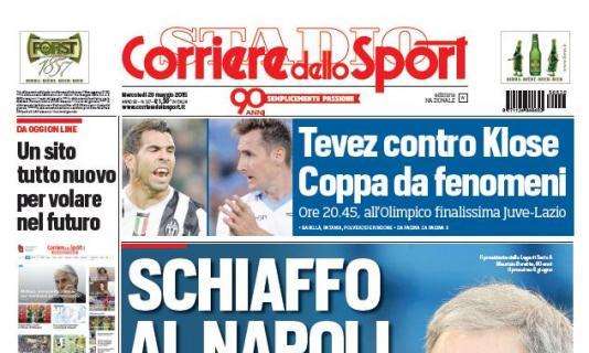 FOTO - CdS in prima pagina: "Schiaffo al Napoli e al campionato"