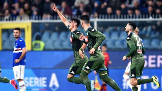 FORMAZIONI UFFICIALI - Elmas al posto di Insigne, torna Fabian! Out Allan e Milik