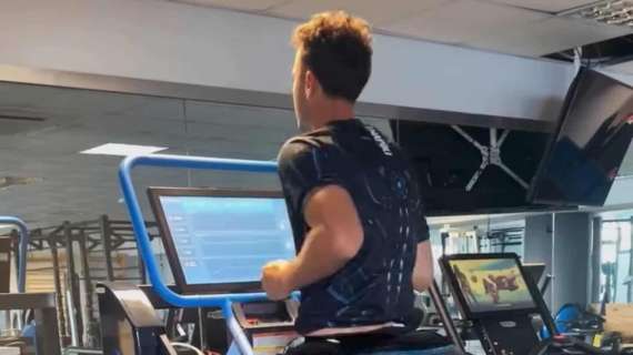 Rrahmani verso il recupero: sui social il video dell'allenamento