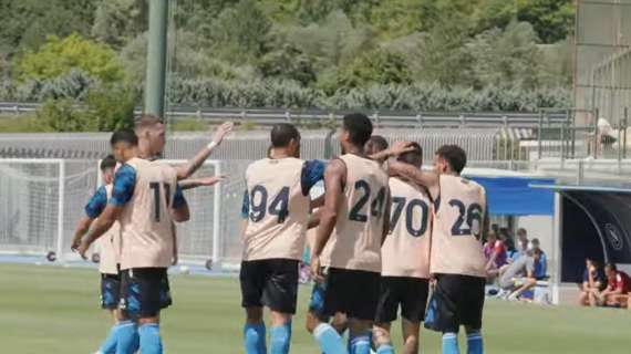 Allenamento congiunto Napoli-Casertana 1-0: decide Gaetano, gli highlights 