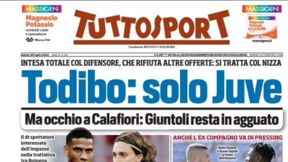 Tuttosport: "Todibo, c'è solo la Juve"