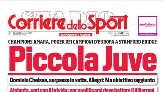 PRIMA PAGINA - Corriere dello Sport: "Napoli, tre mesi senza Osi"