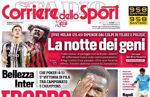 Corriere dello Sport: "Napoli cambia, magia Neres"