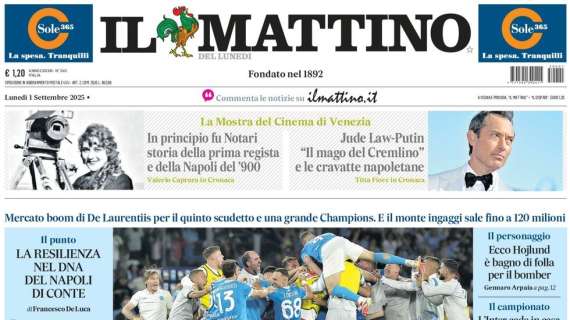 Il Mattino: "200 milioni per volare"