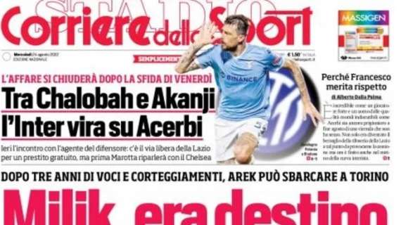 PRIMA PAGINA - Cds: "Mani sul Napoli, è l'ora di Navas"