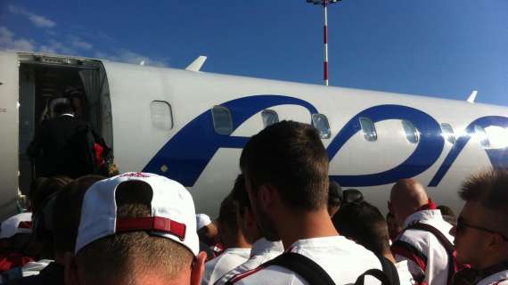 VIDEO - Napoli atterrato a Lisbona: le immagine del club dall'aereo 