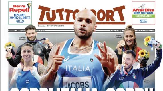 PRIMA PAGINA - Tuttosport: “Il Napoli brilla già, Bayern travolto”
