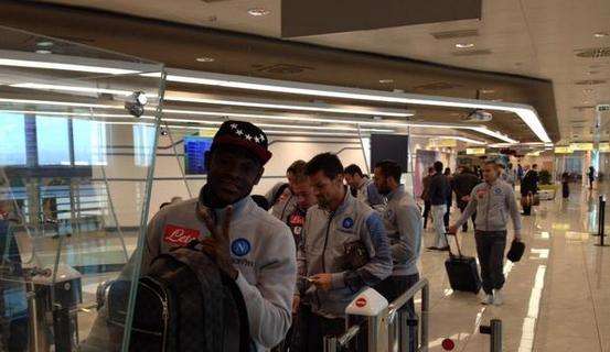 Il Napoli è appena atterrato a Doha: viaggio tranquillo per gli azzurri