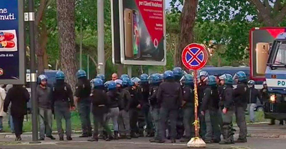 Vice-questore Bonagura ribadisce: "Teppisti della scorsa notte non c'entrano nulla con il tifo e con il calcio"