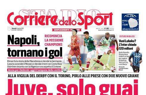 PRIMA PAGINA - Cds Campania: “Napoli, tornano i gol”