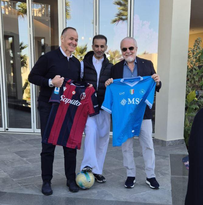 ADL con Saputo: "Magnifica ospitalità da parte di Bander Bin Mogren"