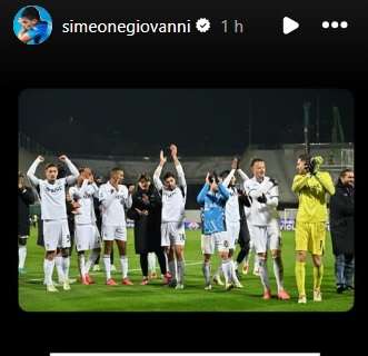 La vittoria è dedicata da Simeone al piccolo Daniele: “La tua forza e allegria saranno sempre con noi”