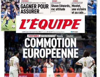 FOTO - L'Equipe sul PSG secondo: "La vittoria dell'illusione. Ora sorteggio pericoloso"
