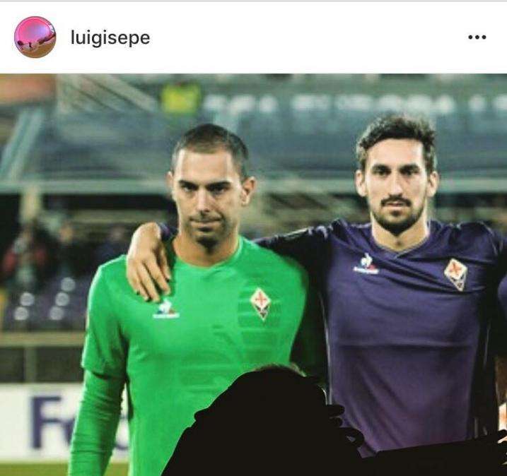 FOTO - Morte Astori, il dolore di Sepe per la morte dell'ex compagno: "Amico mio, che brutta notizia"