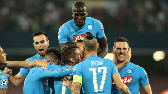 Accadde oggi, Napoli-Benfica 4-2: Hamsik-Mertens-Milik trascinano Sarri in Champions