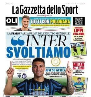 La Gazzetta dello Sport: "Lautaro: Inter, svoltiamo"