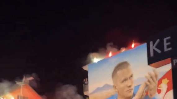 FOTO - Zielinski commosso sui social: "Mai avrei pensato di avere un murale..."