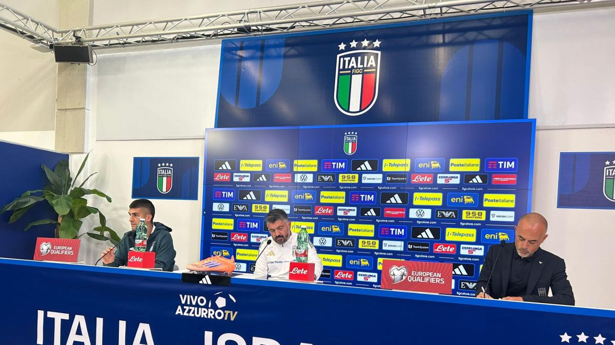 Italia, Gattuso: "Gravina è scaramantico, parlando di playoff ci ha mandati a quel paese"