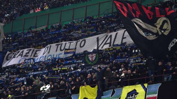 Soliti beceri riferimenti al Vesuvio: multa in arrivo per i tifosi dell'Inter