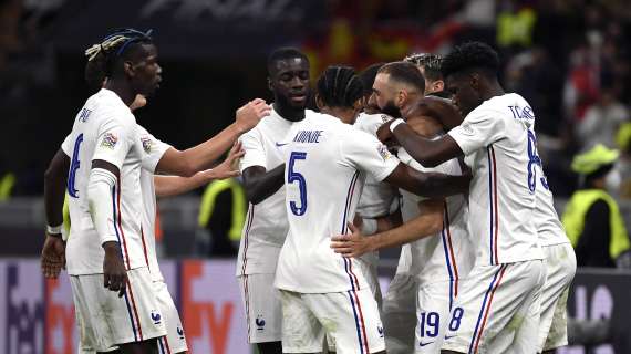 Spettacolo nella ripresa: la Francia ribalta la Spagna e vince la Nations League