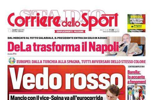 PRIMA PAGINA - CdS Campania: "ADL trasforma il Napoli"