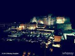 FOTO - Sneijder: "Buonanotte Napoli, che vista dal nostro hotel..."