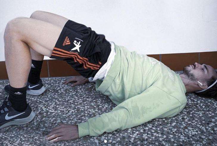 FOTO - Fabian si allena a casa: "Non bisogna perdere il ritmo degli allenamenti" 