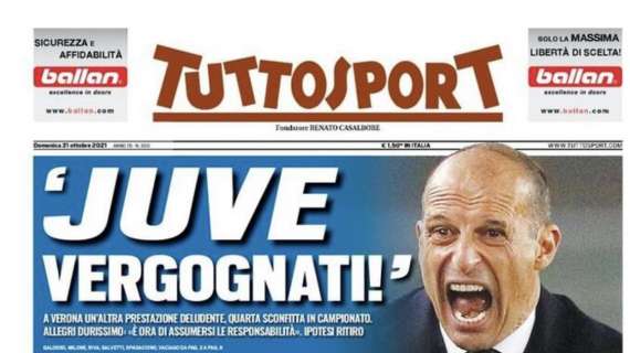 PRIMA PAGINA - Tuttosport: “Napoli, Derby Senza Osimhen”