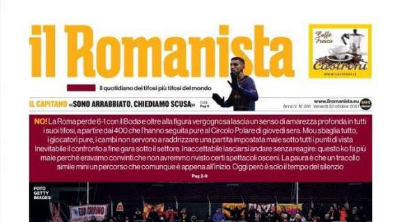 PRIMA PAGINA - Il Romanista durissimo: “Traditi! Una vergogna che può minare il percorso”