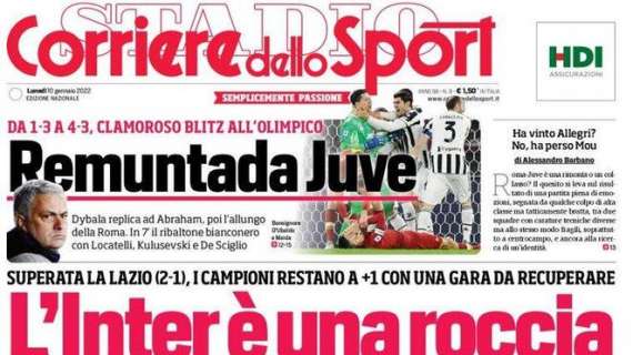 PRIMA PAGINA - CdS: "Magia Petagna, il Napoli ci crede"