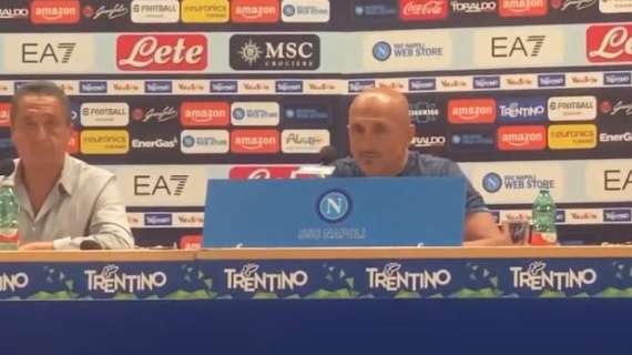 VIDEO - Spalletti sui nuovi acquisti: "Abbiamo un po' frenato Mathias. A Khvicha serve allenamento"