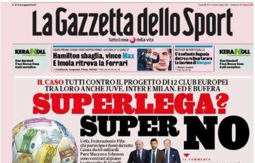 PRIMA PAGINA - Gazzetta: "Superlega, Super NO! ErikSì!"