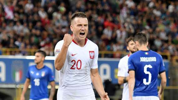 L'Olanda rimonta e pareggia con la Polonia: Zielinski torna al gol