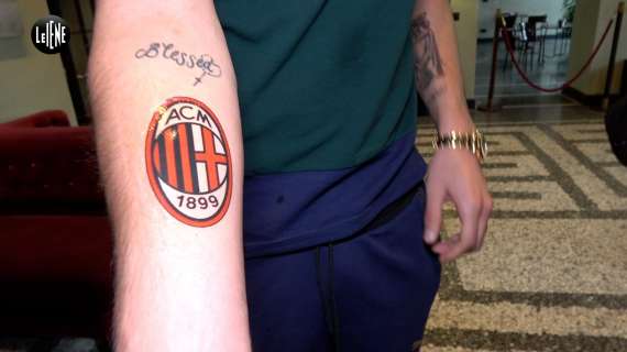 FOTO - Donnarumma col tatuaggio (lavabile) del Milan. Ma ha promesso quello vero