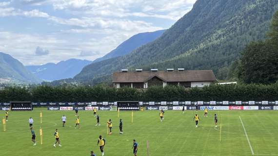 VIDEO - Primi sprazzi di sviluppo del gioco a Dimaro: le coppie schierate da Garcia