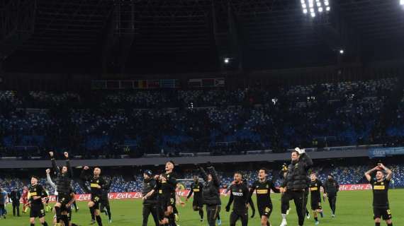Napoli-Inter, i dati su spettatori ed incasso