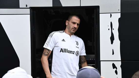 Juventus, Bonucci ko per un fastidio al flessore: a rischio contro la Samp