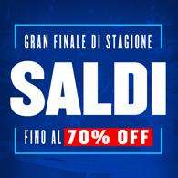 Saldi -70%: Gran finale di stagione con sconti pazzeschi