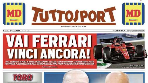 PRIMA PAGINA - Tuttosport: "Juve-Marotta, la resa dei conti"