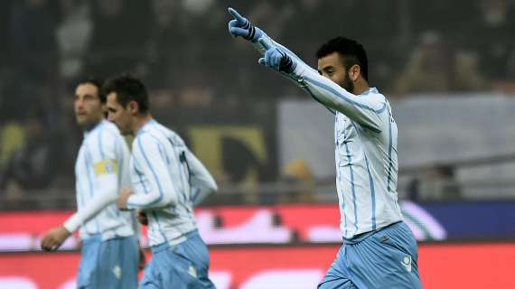 Serie A, Inter-Lazio 0-2 al 45esimo: doppietta di Felipe Anderson, nerazzurri in crisi