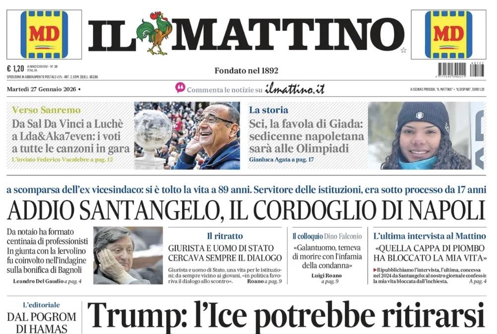 Il Mattino: "Voglia di Champions"